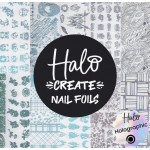 Halo Create Nail Foil Holographic Patterns pk10